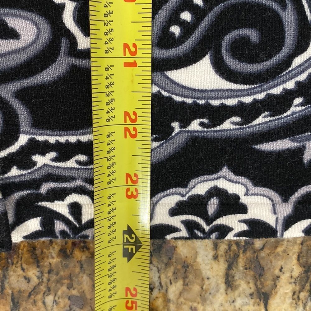 Pierri New York Black and Gray Patterned Cardigan - Picture 9 of 9